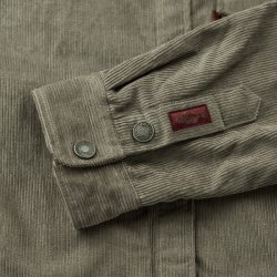 Kaki Terry Overshirt - Detail View 3 / 6