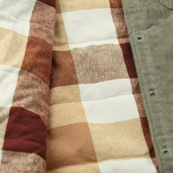 Kaki Terry Overshirt - Detail View 5 / 6