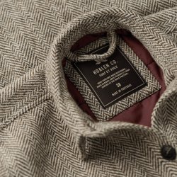 Tweed wool tweed Overshirt - Detail View 3 / 8