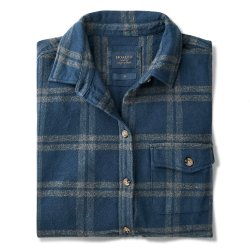 Chemise à carreaux en flanelle Blue Grey Checks - Packshot 1 / 1