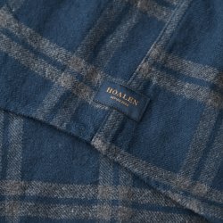 Chemise à carreaux en flanelle Blue Grey Checks - Vue détail 5 / 7