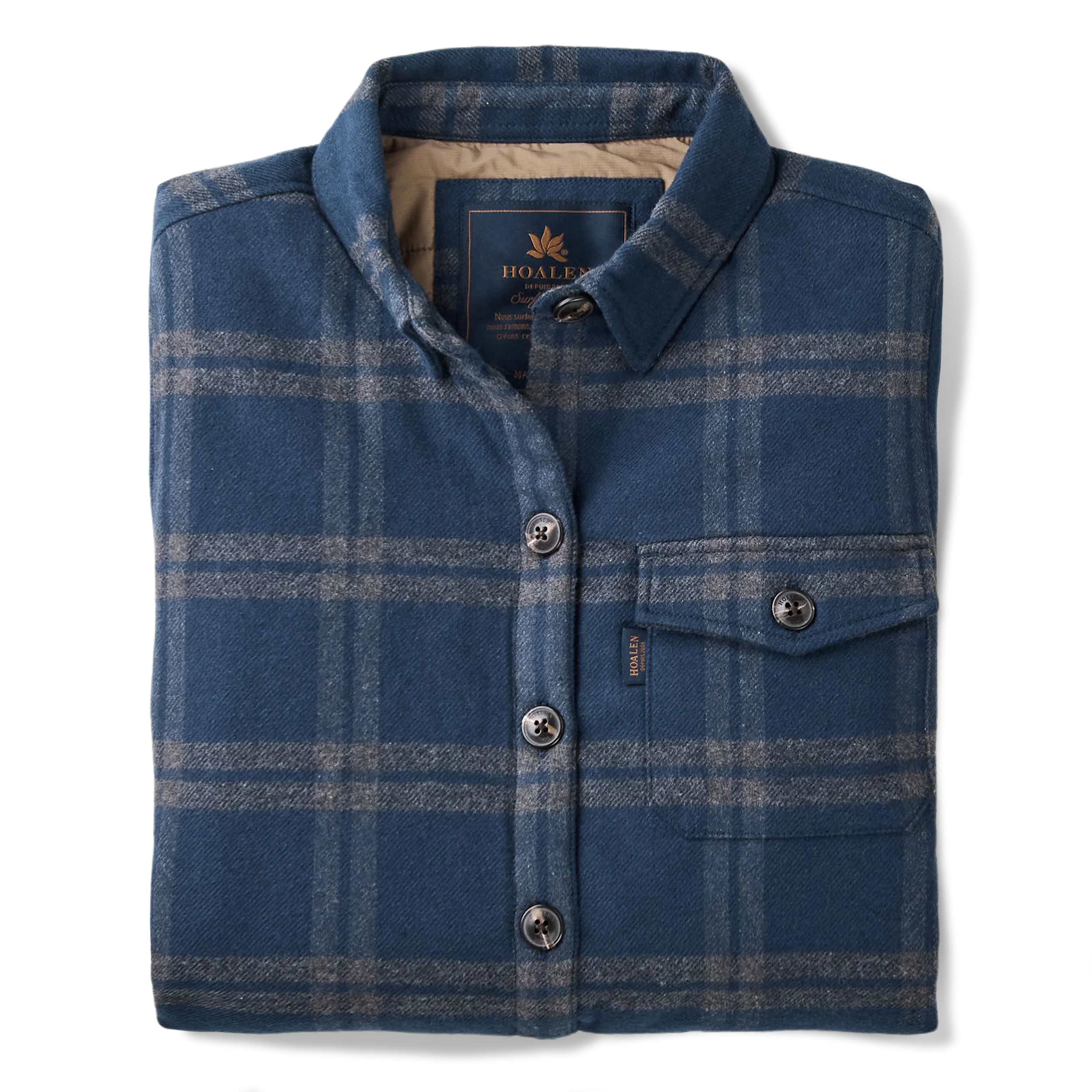 Surchemise à carreaux  Blue Grey Checks - Packshot 1 / 7