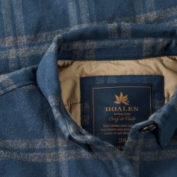 Surchemise à carreaux  Blue Grey Checks - Vue détail 2 / 7