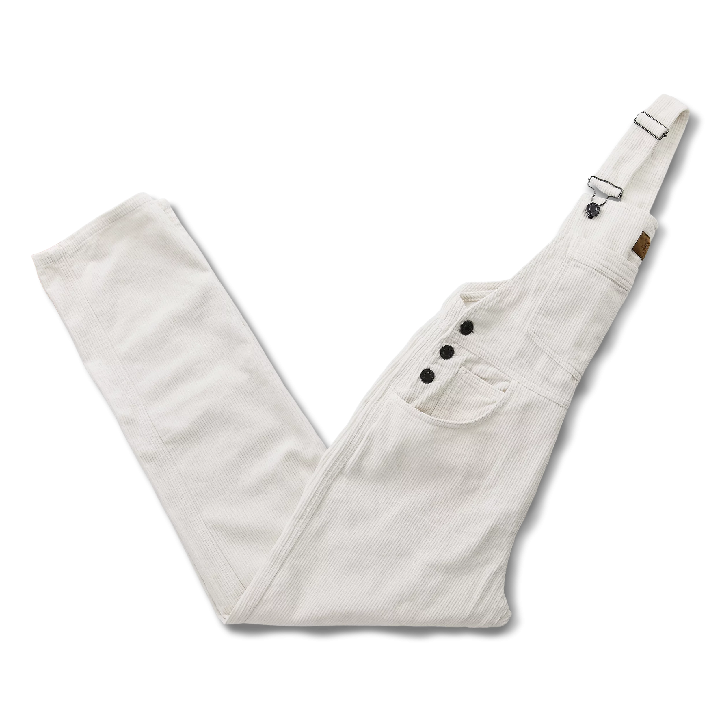 Salopette en velours Shell White - Packshot 3 / 7