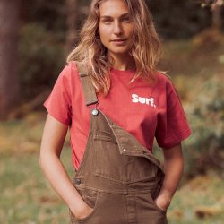 T-Shirt Surf Burnt Red - Vue extérieure 2 / 5