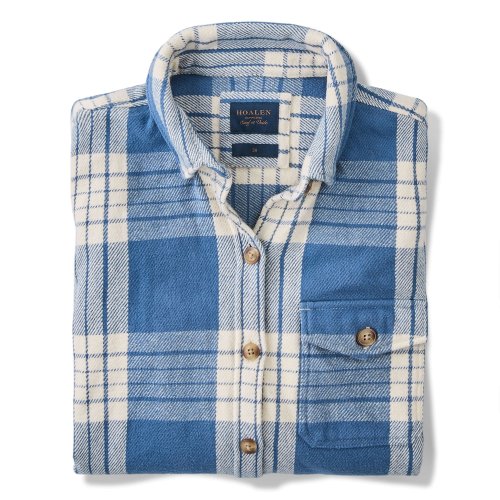 Surchemise en twill brossé