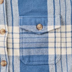 Surchemise en twill brossé Denim Checks - Vue détail 5 / 7