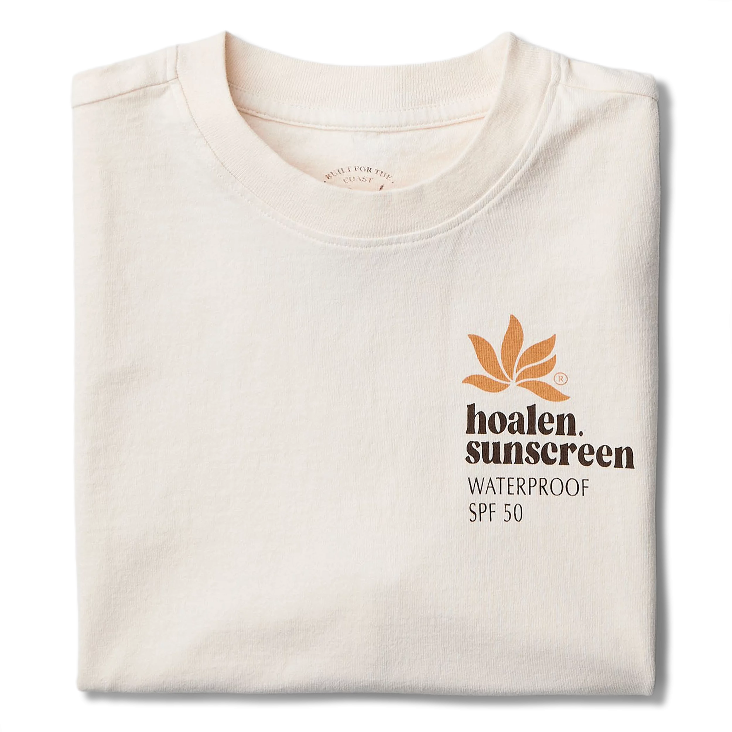 T-Shirt en coton recyclé Vintage White - Packshot 1 / 4