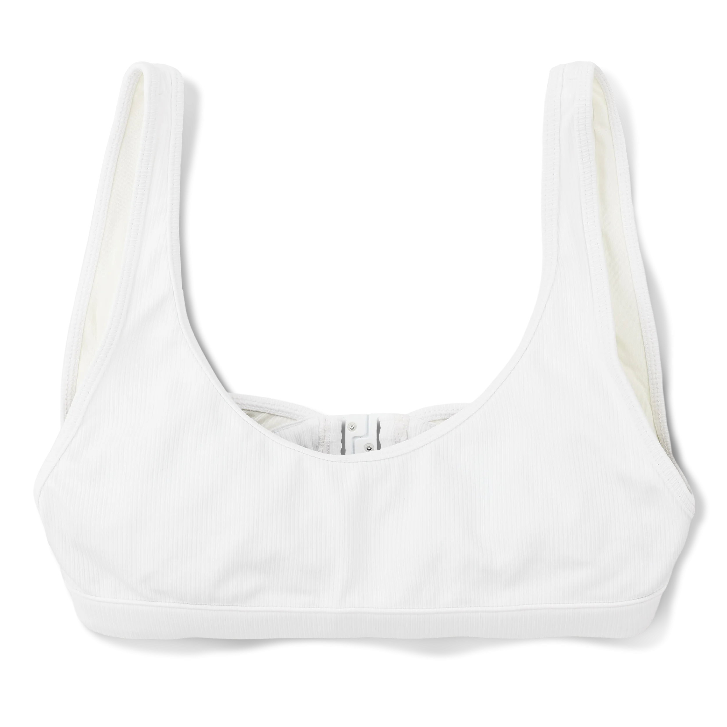 Maillot de bain maille texturée Off White - Packshot 3 / 3