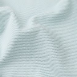 Débardeur en coton biologique à fines côtes. Light Blue - Vue détail 3 / 6