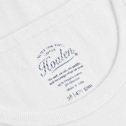 Débardeur jersey côtelé épais Off White - Vue détail 2 / 3