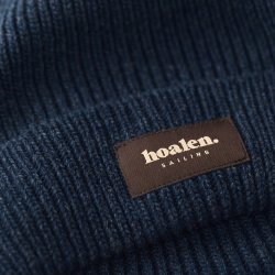 Bonnet en laine mérinos Deep Blue - Vue détail 2 / 2