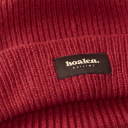 Bonnet en laine mérinos Burnt Red - Vue détail 2 / 2