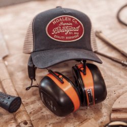 Casquette trucker Boatyard Navy Blue - Vue extérieure 3 / 7
