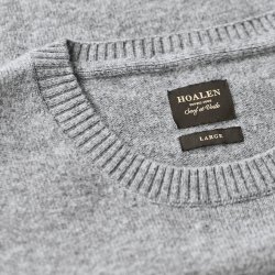 Pull en laine superfine Light Grey - Vue détail 2 / 6