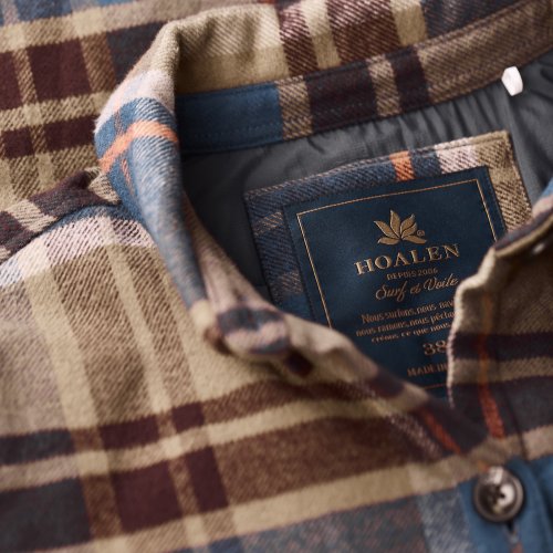 Surchemise à carreaux