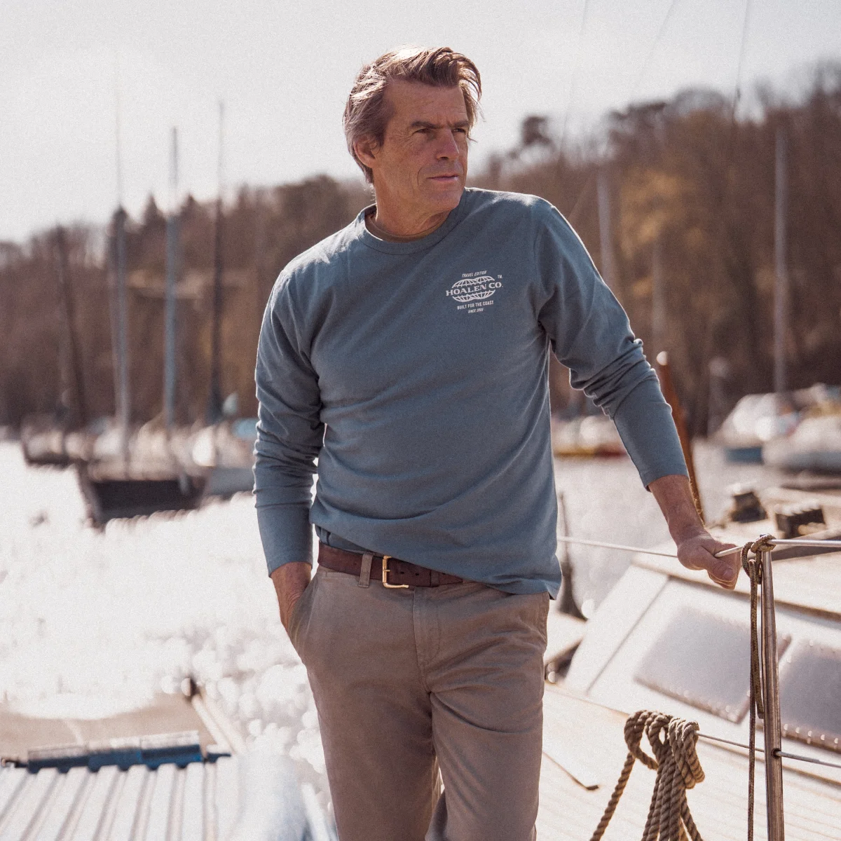 T-Shirt manches longues en coton recyclé