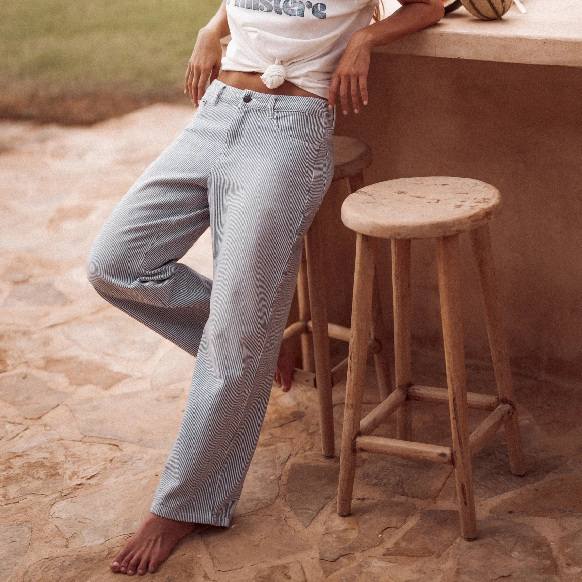 Pantalon en coton