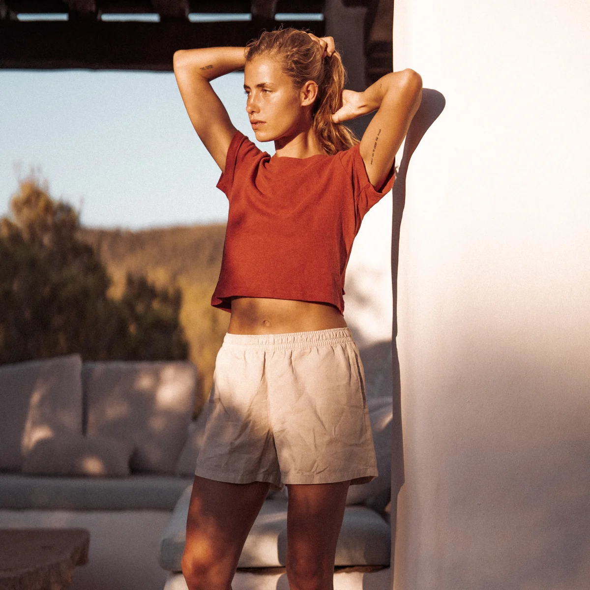 T-Shirt coton et chanvre