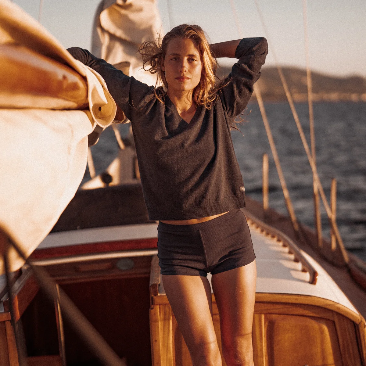 Pull laine mérinos