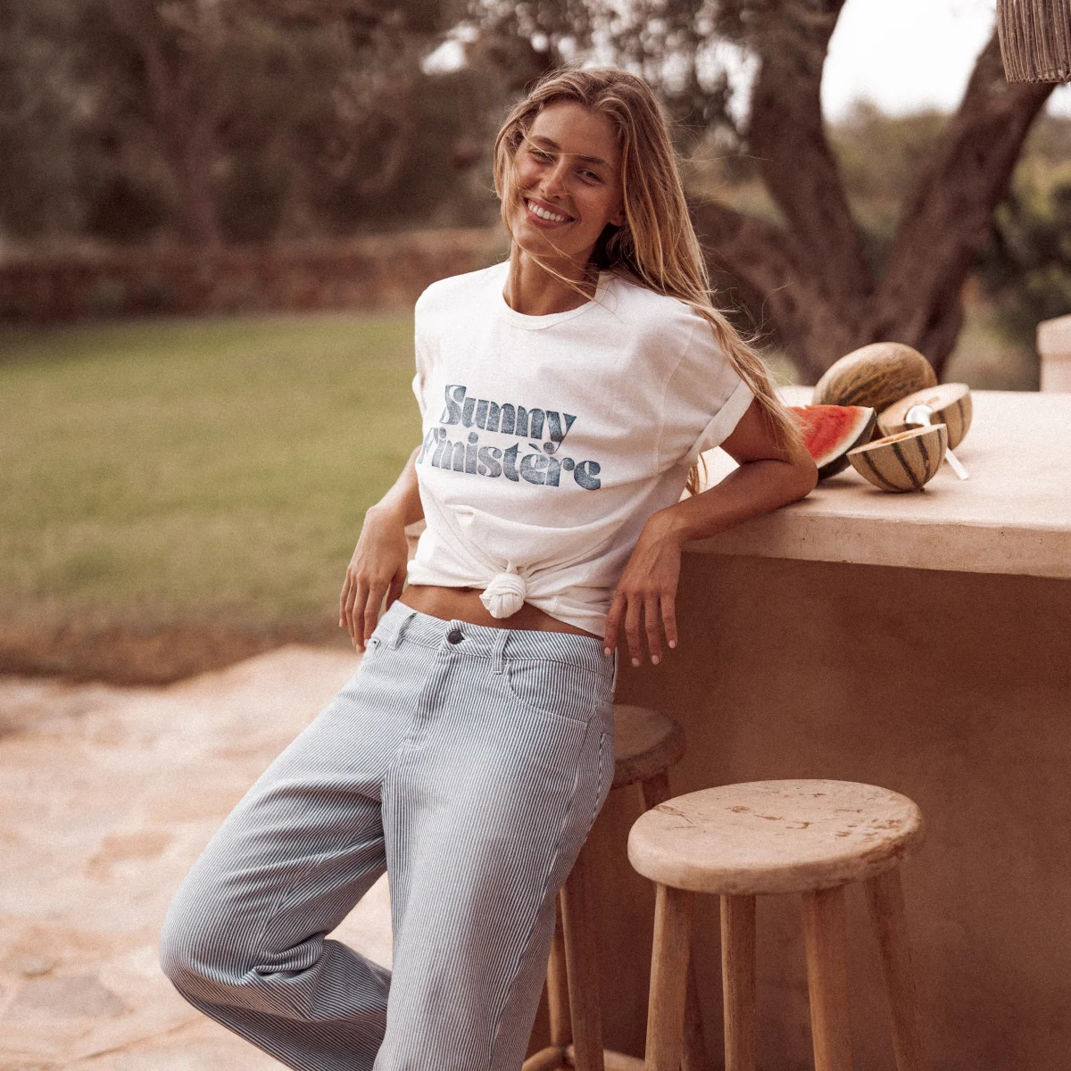 T-Shirt en coton recyclé
